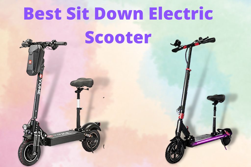 Best Sit Down Electric Scooter for Adults