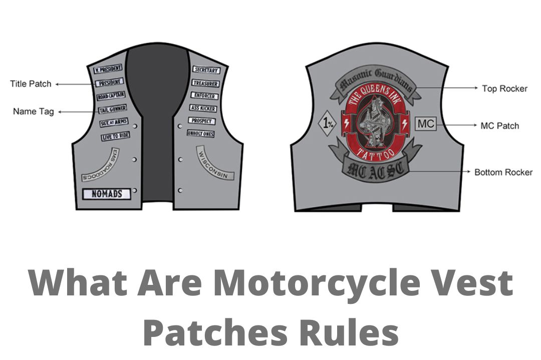 What Are Motorcycle Vest Patches Rules