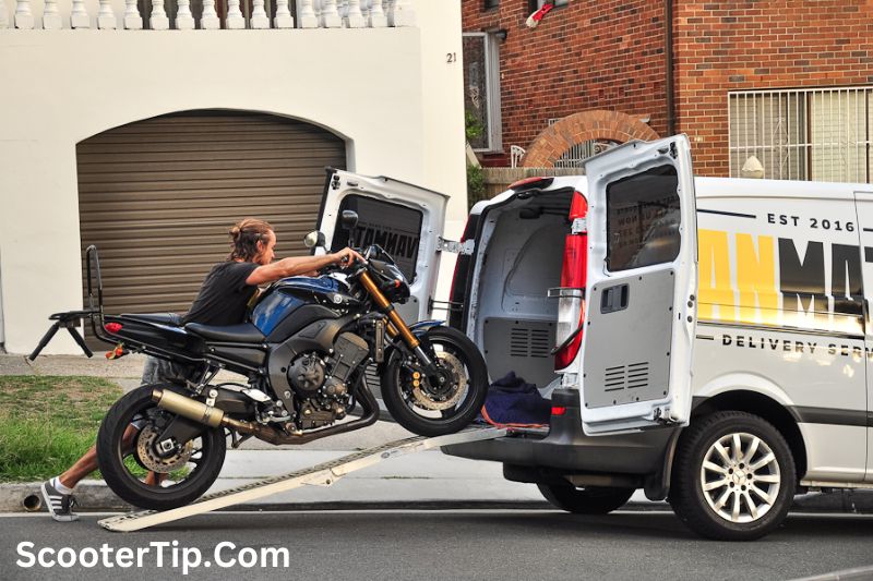 How To Transport A Motorcycle In A Van