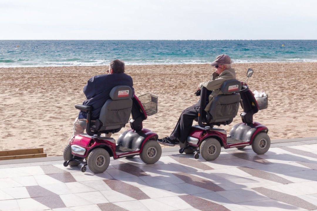 Can Mobility Scooters Go on Sand