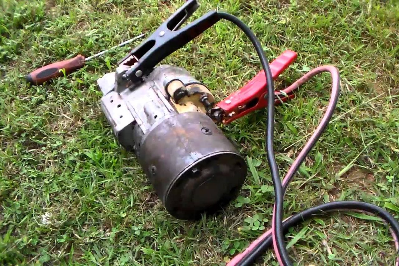Jumping Starter Solenoid with Screwdriver